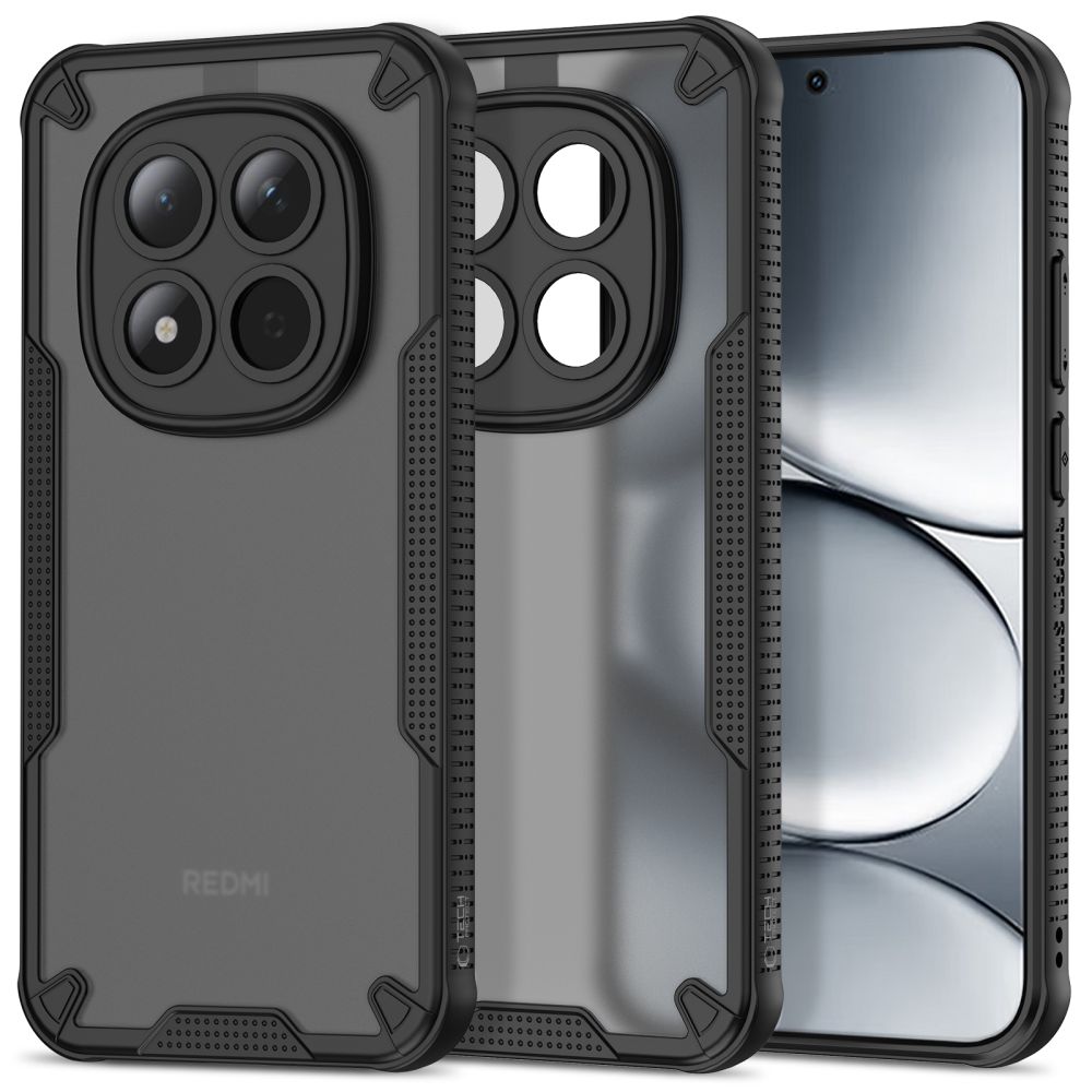 Tech-Protect Tech-Protect Xiaomi Redmi Note 15 Pro 5G Skal Rugged Shield Svart - Teknikhallen.se