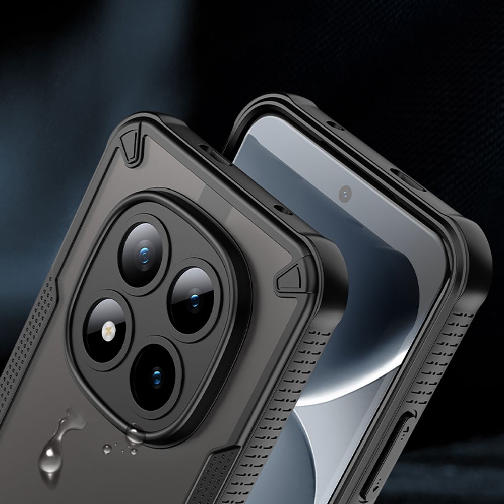 Tech-Protect Tech-Protect Xiaomi Redmi Note 15 Pro Plus Skal Rugged Shield Svart - Teknikhallen.se