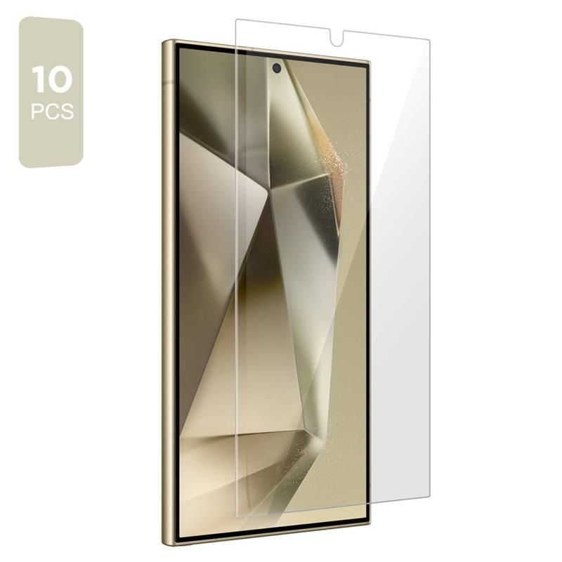 Tech-Protect Tech-Protect Galaxy S26 Ultra 10-PACK Skärmskydd Härdat Glas - Teknikhallen.se