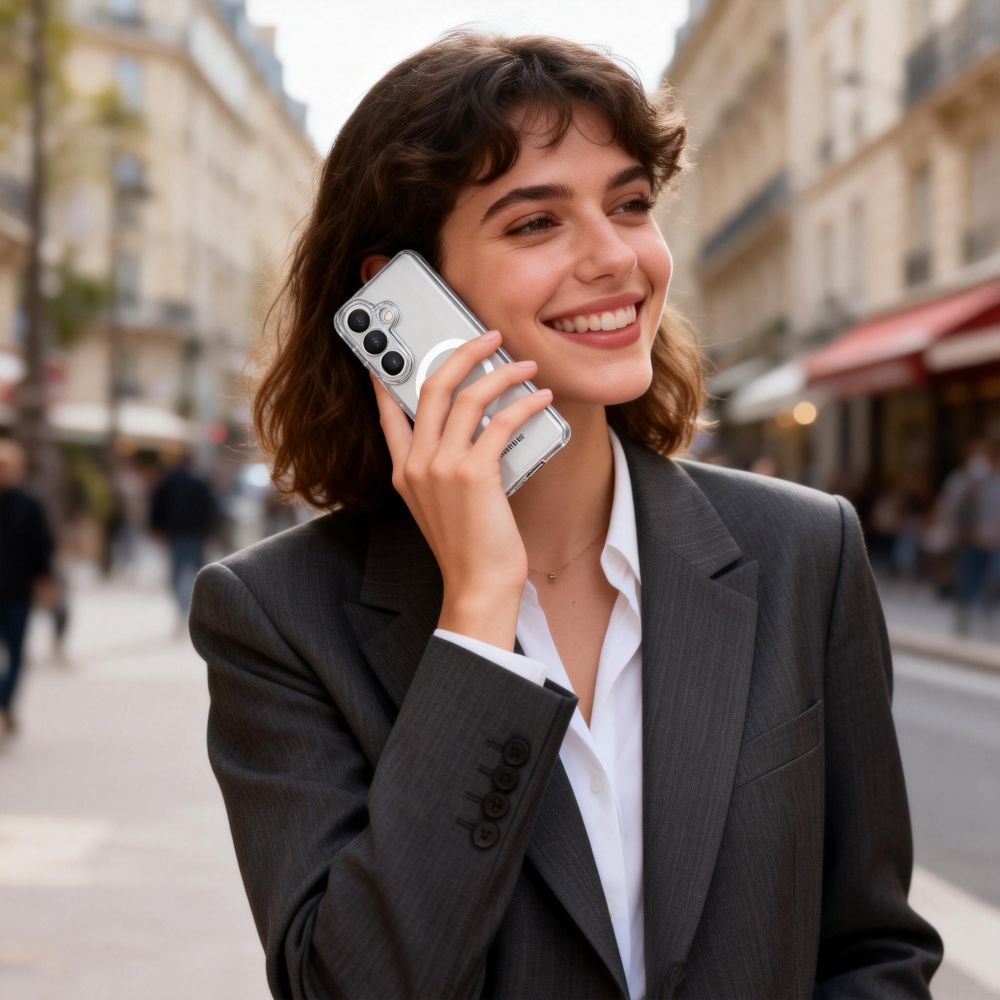 Tech-Protect Tech-Protect Galaxy S26 Skal MagSafe FlexAir Transparent - Teknikhallen.se