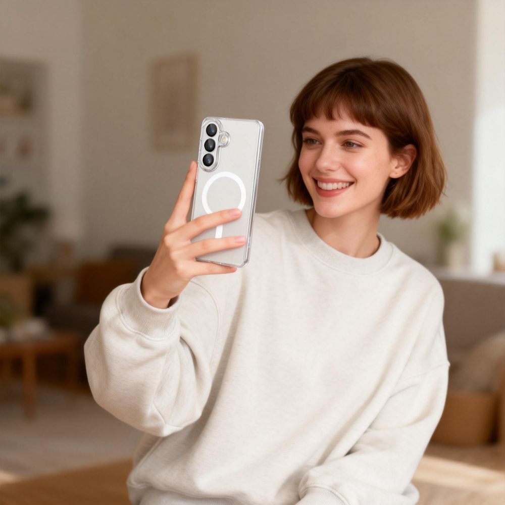 Tech-Protect Tech-Protect Galaxy S26 Plus Skal MagSafe FlexAir Transparent - Teknikhallen.se