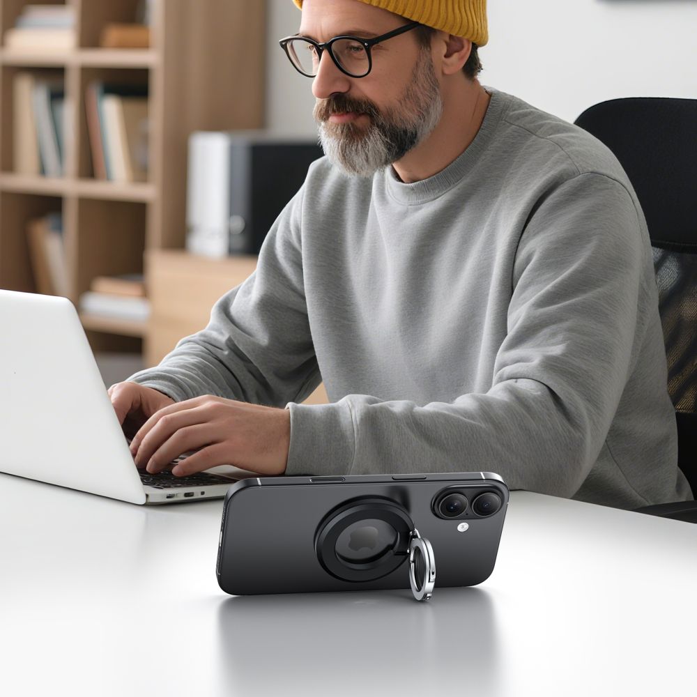 Tech-Protect Tech-Protect Magnetisk MagSafe Ringhållare Svart - Teknikhallen.se