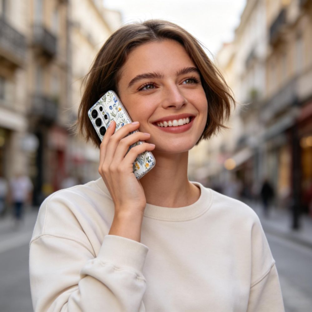 Tech-Protect Tech-Protect Galaxy S26 Ultra Skal FlexAir Spring Flowers - Teknikhallen.se