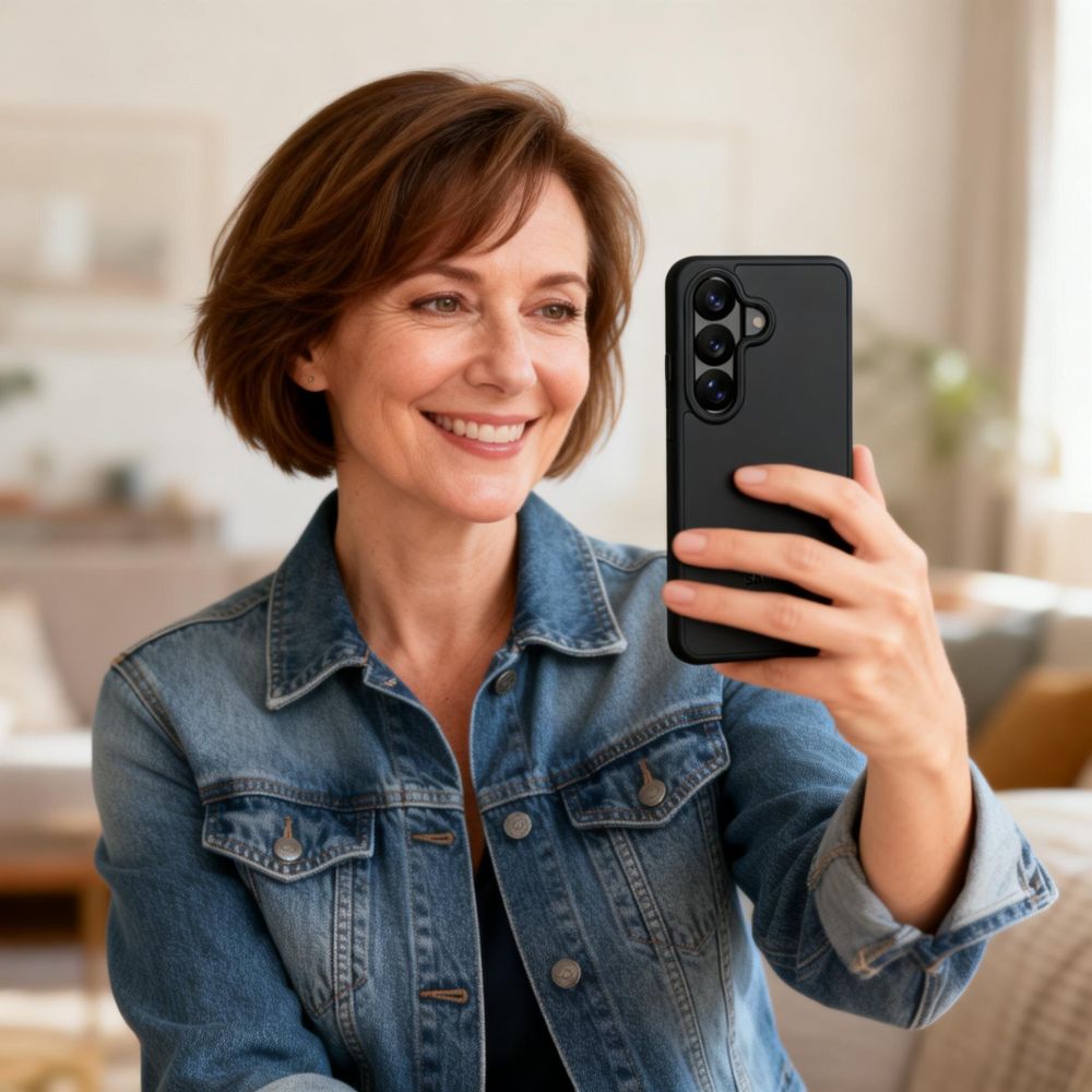 Tech-Protect Tech-Protect Samsung Galaxy S26 Skal MagMat Svart - Teknikhallen.se