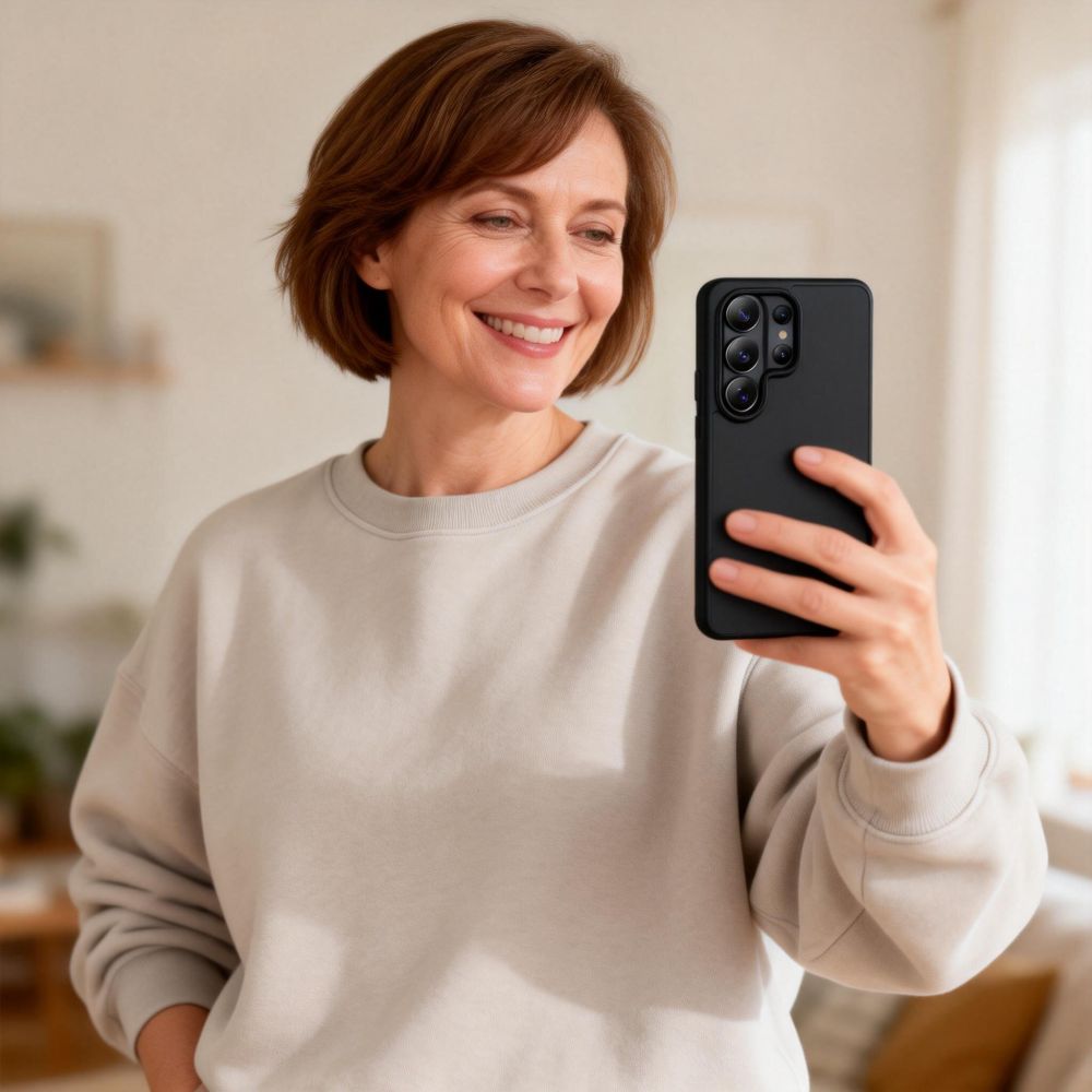 Tech-Protect Tech-Protect Samsung Galaxy S26 Ultra Skal MagMat Svart - Teknikhallen.se