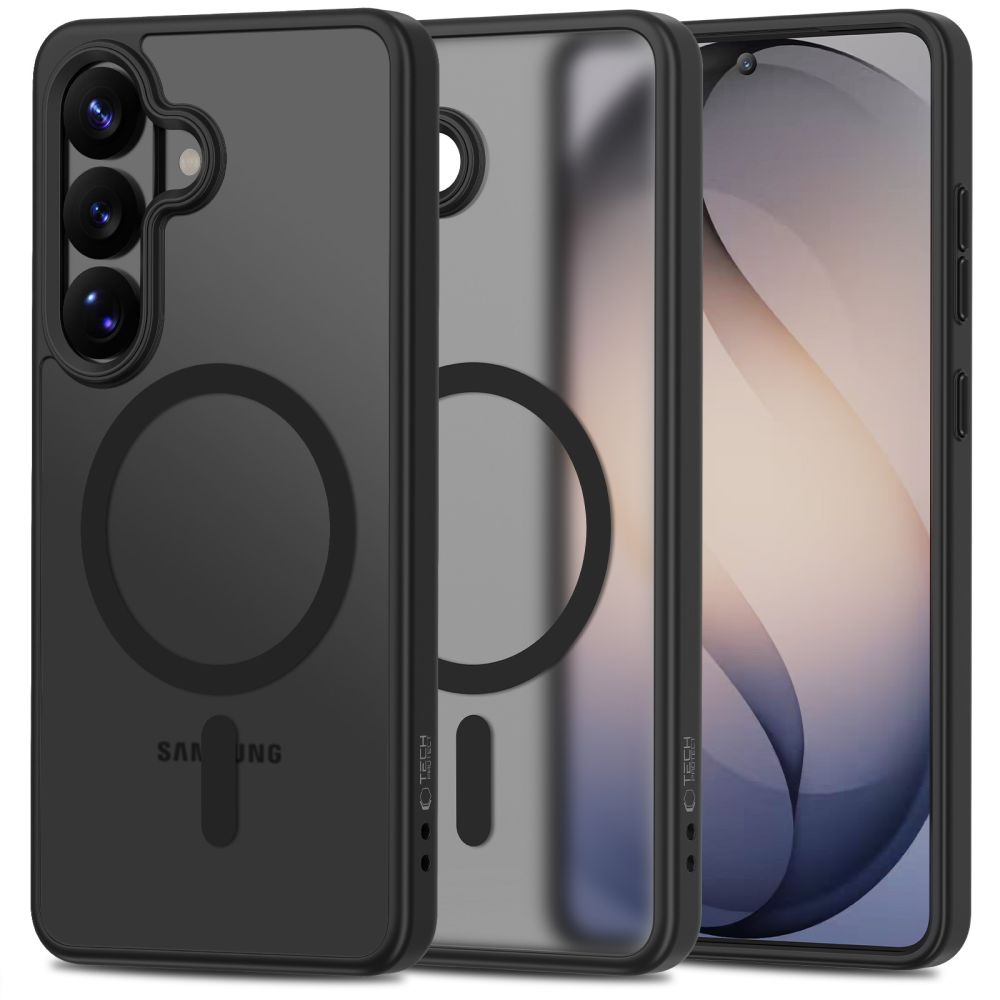 Tech-Protect Tech-Protect Samsung Galaxy S26 Skal MagSafe MagMat Svart - Teknikhallen.se