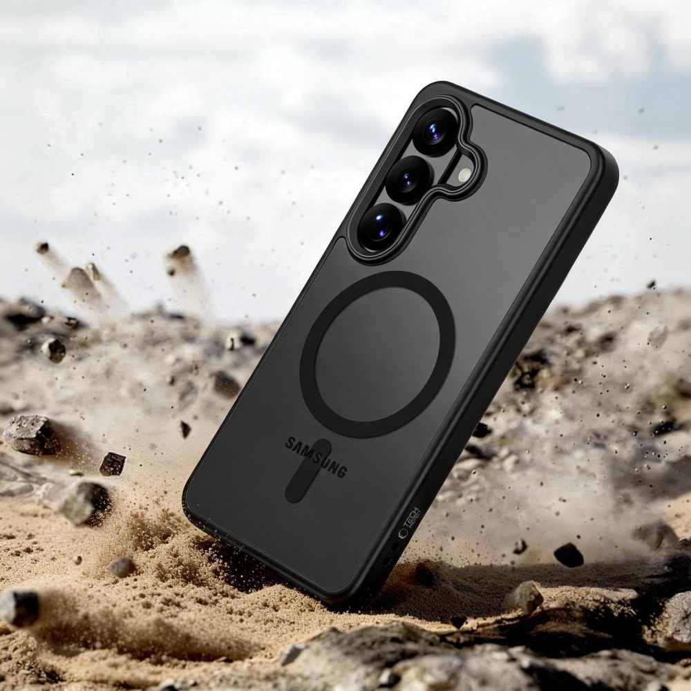 Tech-Protect Tech-Protect Galaxy S26 Plus Skal MagSafe MagMat Svart - Teknikhallen.se