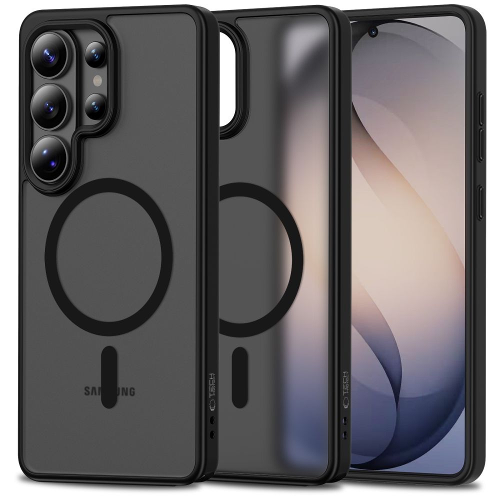Tech-Protect Tech-Protect Galaxy S26 Ultra Skal MagSafe MagMat Svart - Teknikhallen.se