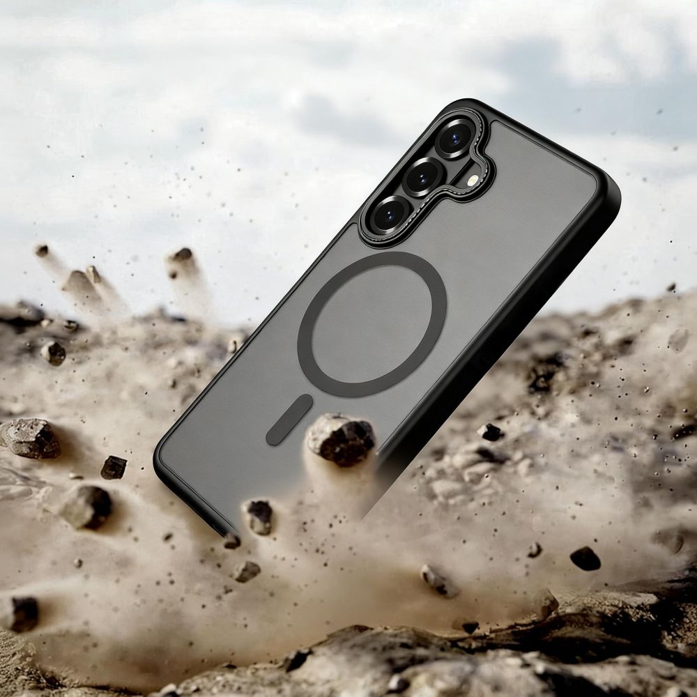 Tech-Protect Tech-Protect Galaxy S26 Skal MagSafe MagCam Svart - Teknikhallen.se