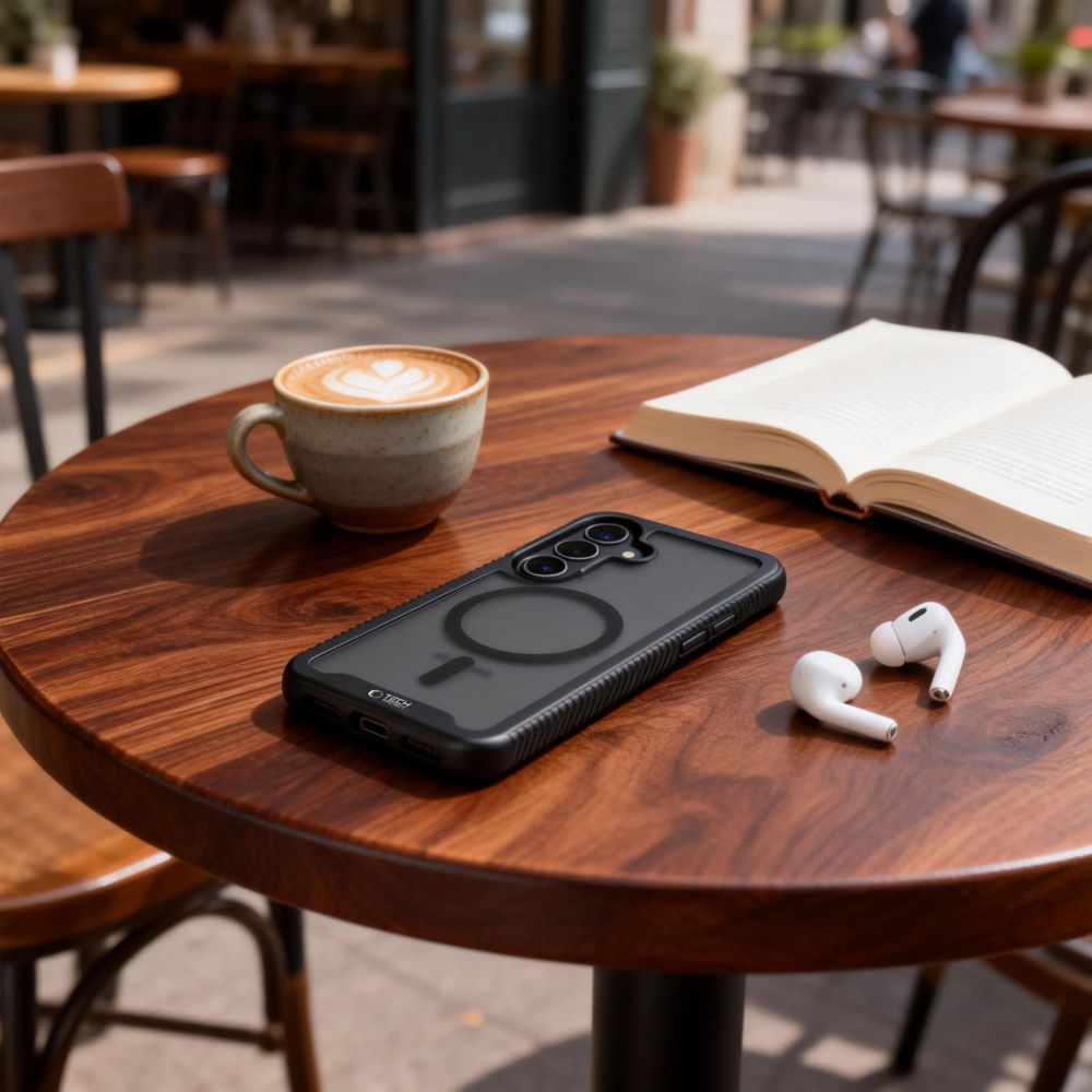 Tech-Protect Tech-Protect Samsung Galaxy S26 Skal MagSafe Defense Svart - Teknikhallen.se