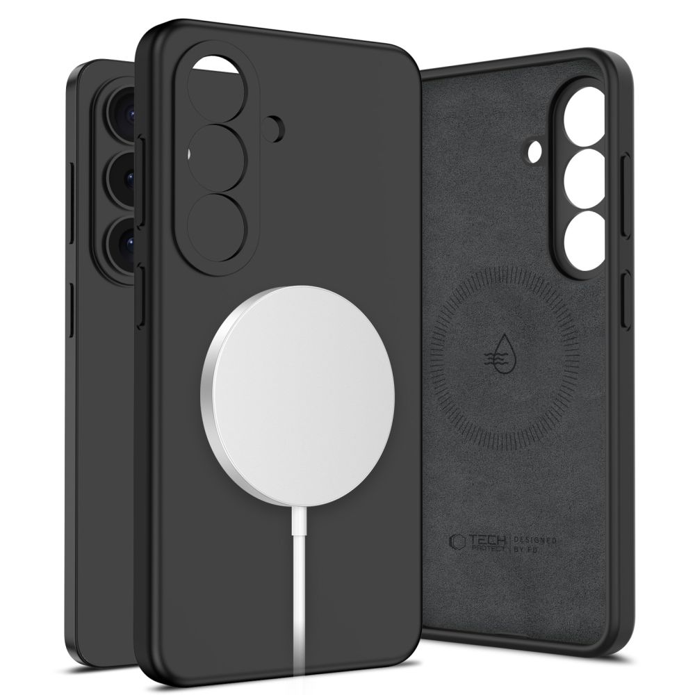 Tech-Protect Tech-Protect Galaxy S26 Plus Skal MagSafe Silicone Svart - Teknikhallen.se