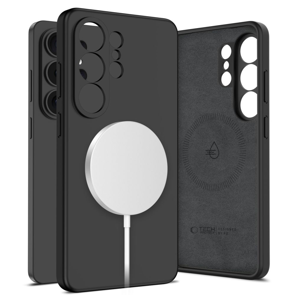 Tech-Protect Tech-Protect Galaxy S26 Ultra Skal MagSafe Silicone Svart - Teknikhallen.se