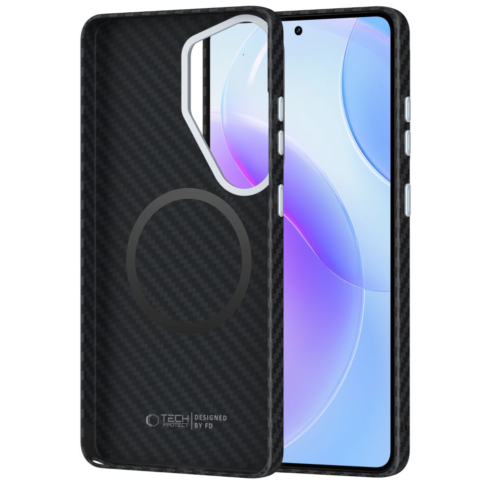 Tech-Protect Tech-Protect Galaxy S26 Ultra Skal MagSafe ION Carbon Svart - Teknikhallen.se