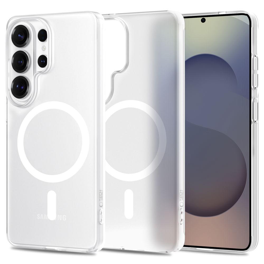 Tech-Protect Tech-Protect Galaxy S26 Ultra Skal MagSafe MagSlim Matt Vit - Teknikhallen.se