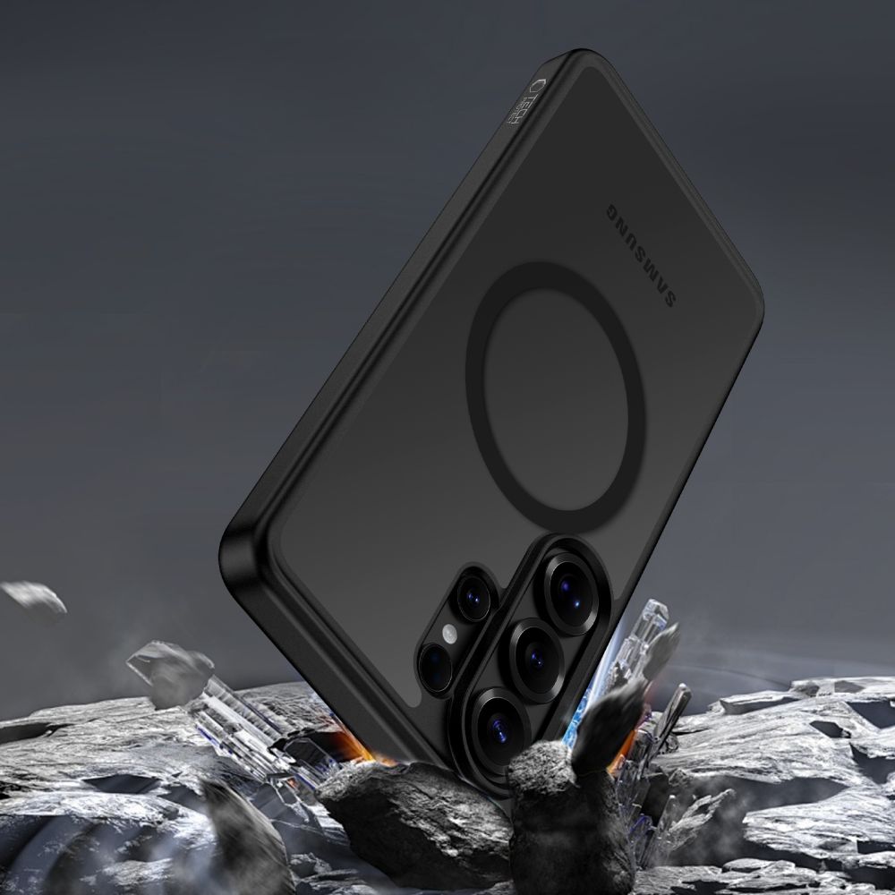 Tech-Protect Tech-Protect Galaxy S26 Ultra Skal MagSafe MagPeak Matt Svart - Teknikhallen.se