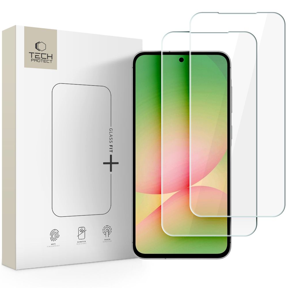 Tech-Protect Tech-Protect Galaxy A57/A37 2-PACK Linsskydd GlassFit+ Transpanret - Teknikhallen.se
