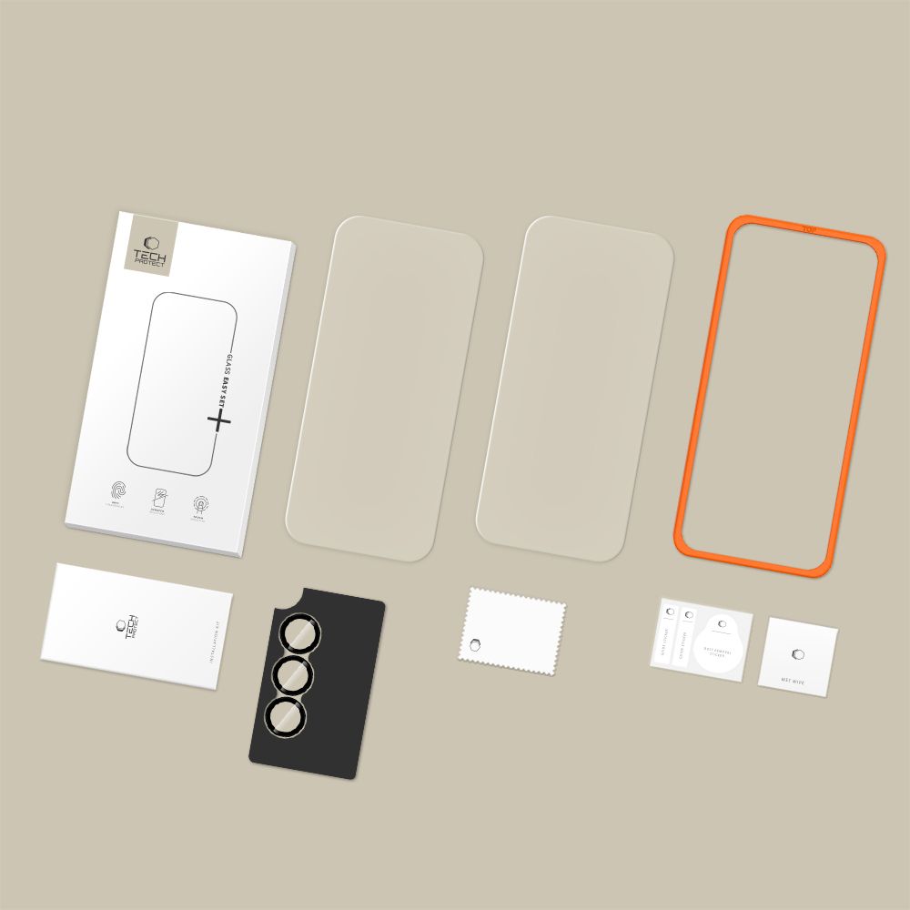 Tech-Protect Tech-Protect Galaxy A57 5G 3-PACK Skärmskydd / Linsskydd - Teknikhallen.se