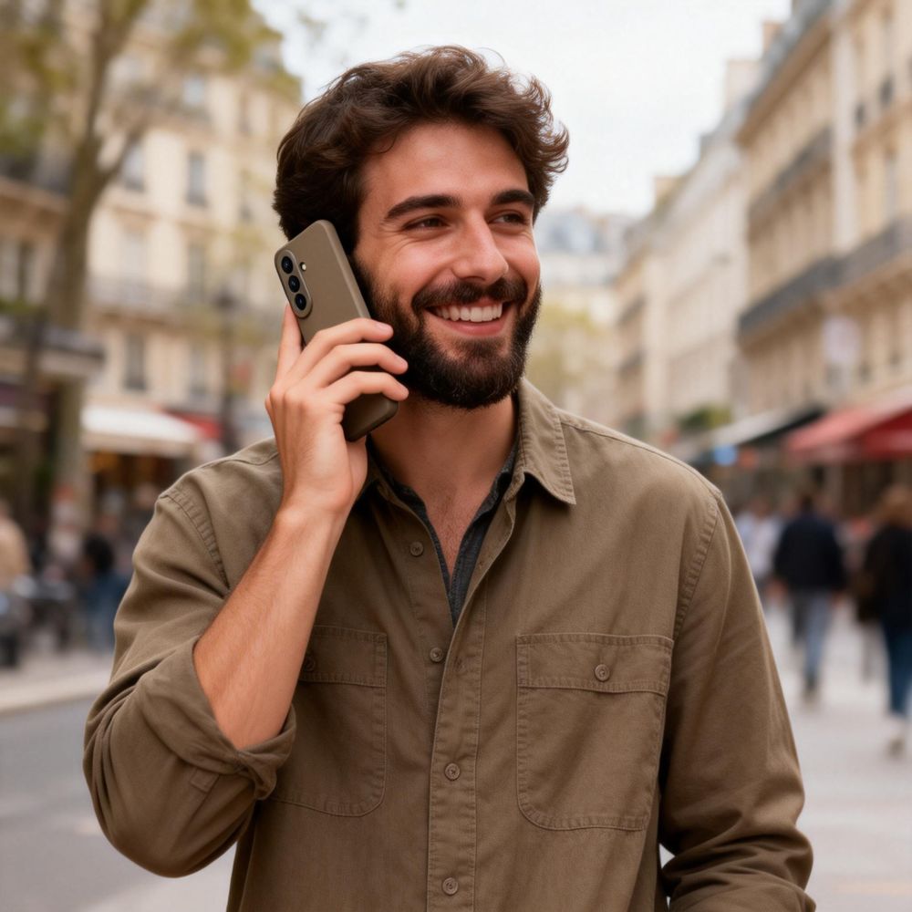 Tech-Protect Tech-Protect Samsung Galaxy A57 5G Skal Icon Brun - Teknikhallen.se