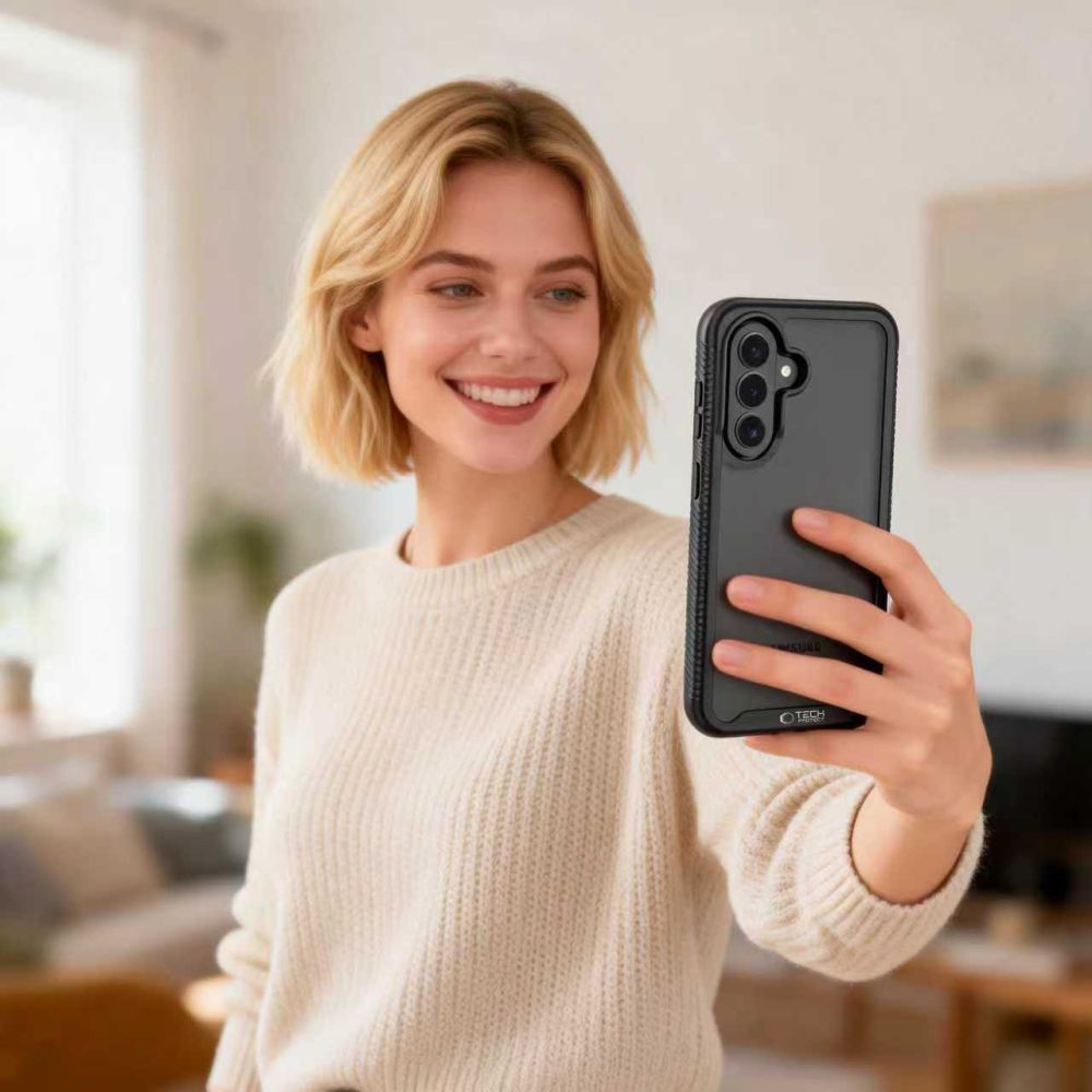 Tech-Protect Tech-Protect Samsung Galaxy A37 / A36 / A56 Skal Defense Svart - Teknikhallen.se