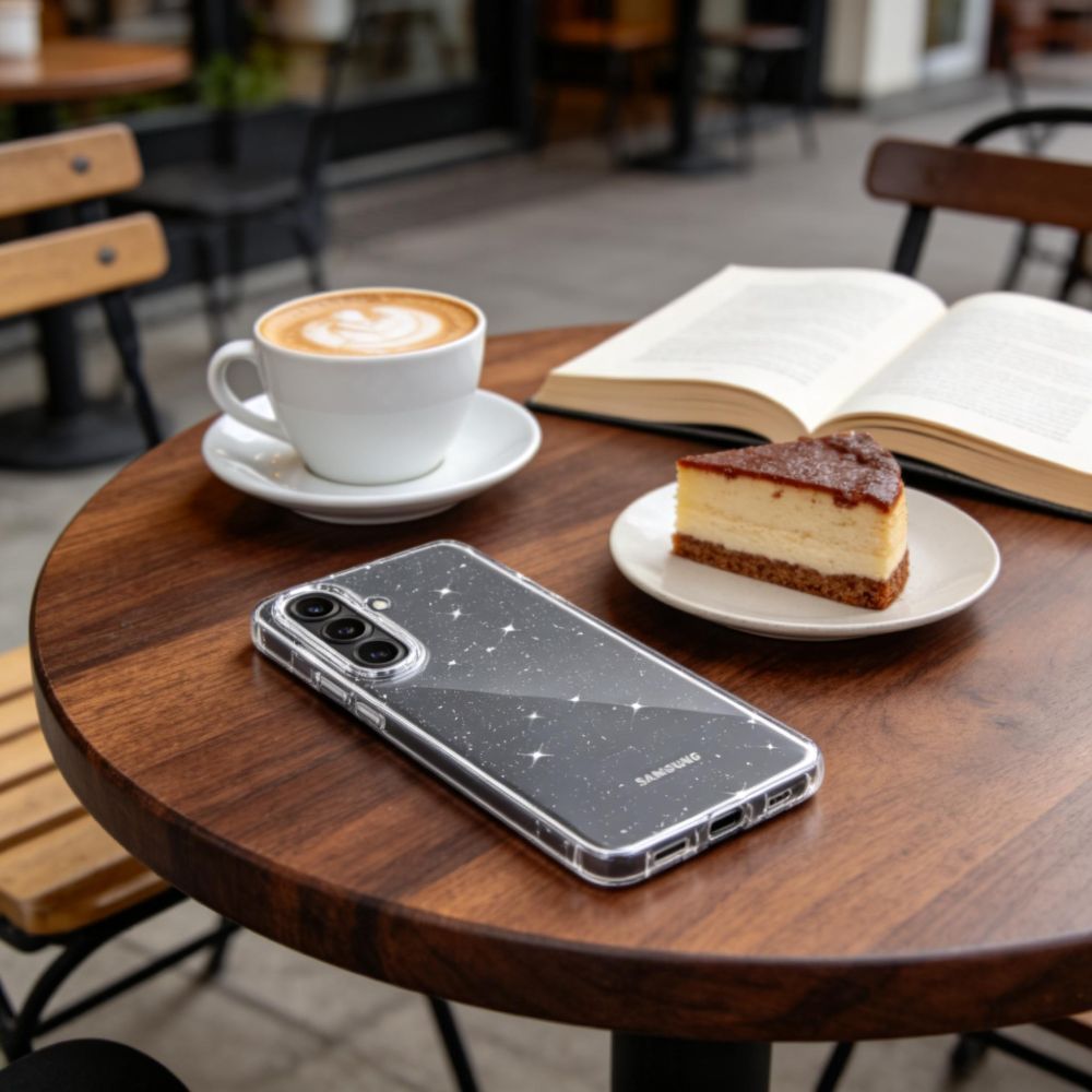 Tech-Protect Tech-Protect Samsung Galaxy A37 / A36 Skal FlexAir Glitter - Teknikhallen.se