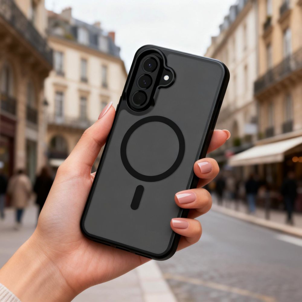 Tech-Protect Tech-Protect Galaxy A37 / A36 / A56 Skal MagSafe MagMat Svart - Teknikhallen.se