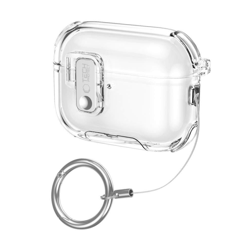 Tech-Protect Tech-Protect AirPods Pro 3 Skal Bounce Pro Transparent - Teknikhallen.se