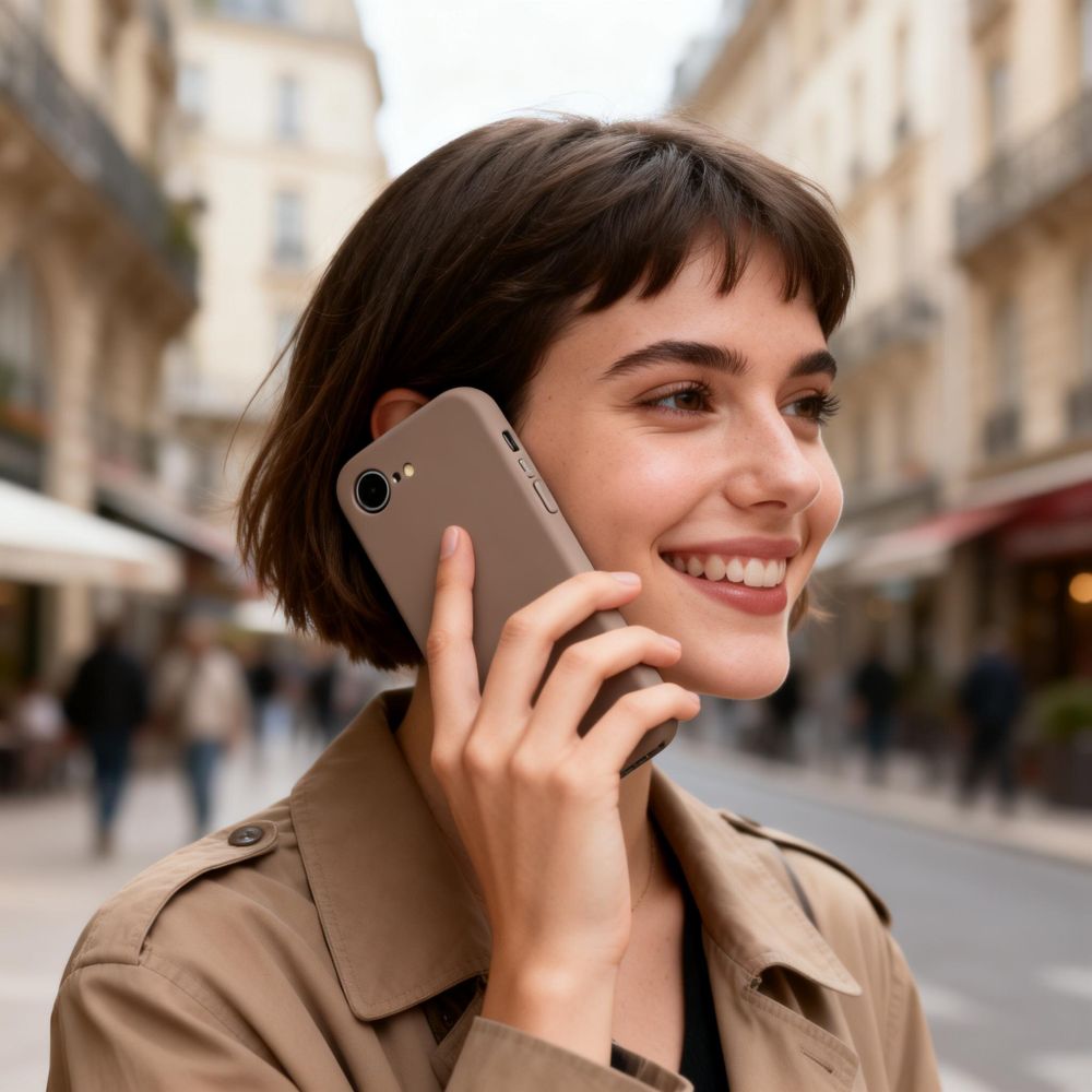 Tech-Protect Tech-Protect iPhone 17e/16e Skal MagSafe Silicone Chocolate Brown - Teknikhallen.se