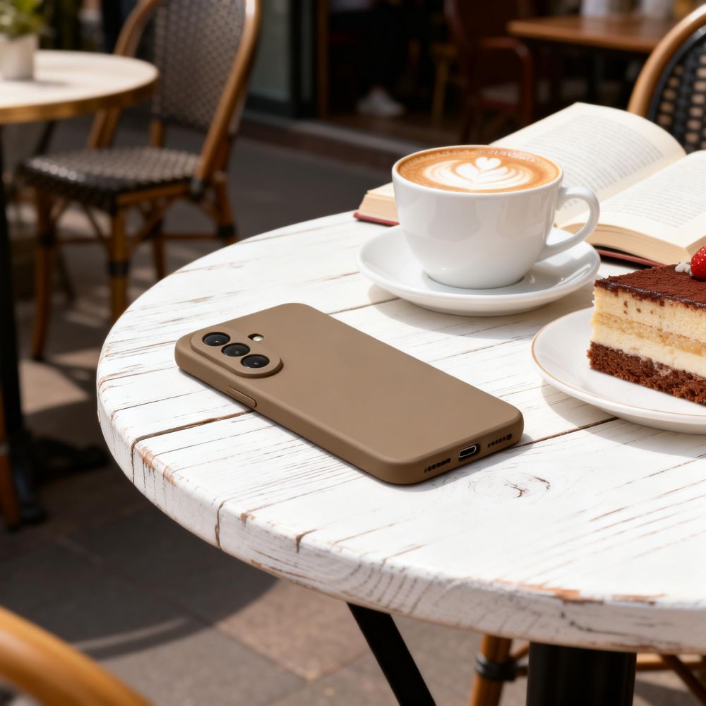 Tech-Protect Tech-Protect Samsung Galaxy A37 5G Skal Icon Brun - Teknikhallen.se