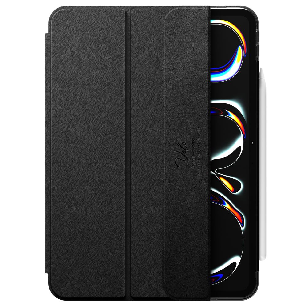 Spigen Spigen iPad Pro 11 2025 / 2024 Fodral Liquid Air Folio Svart - Teknikhallen.se