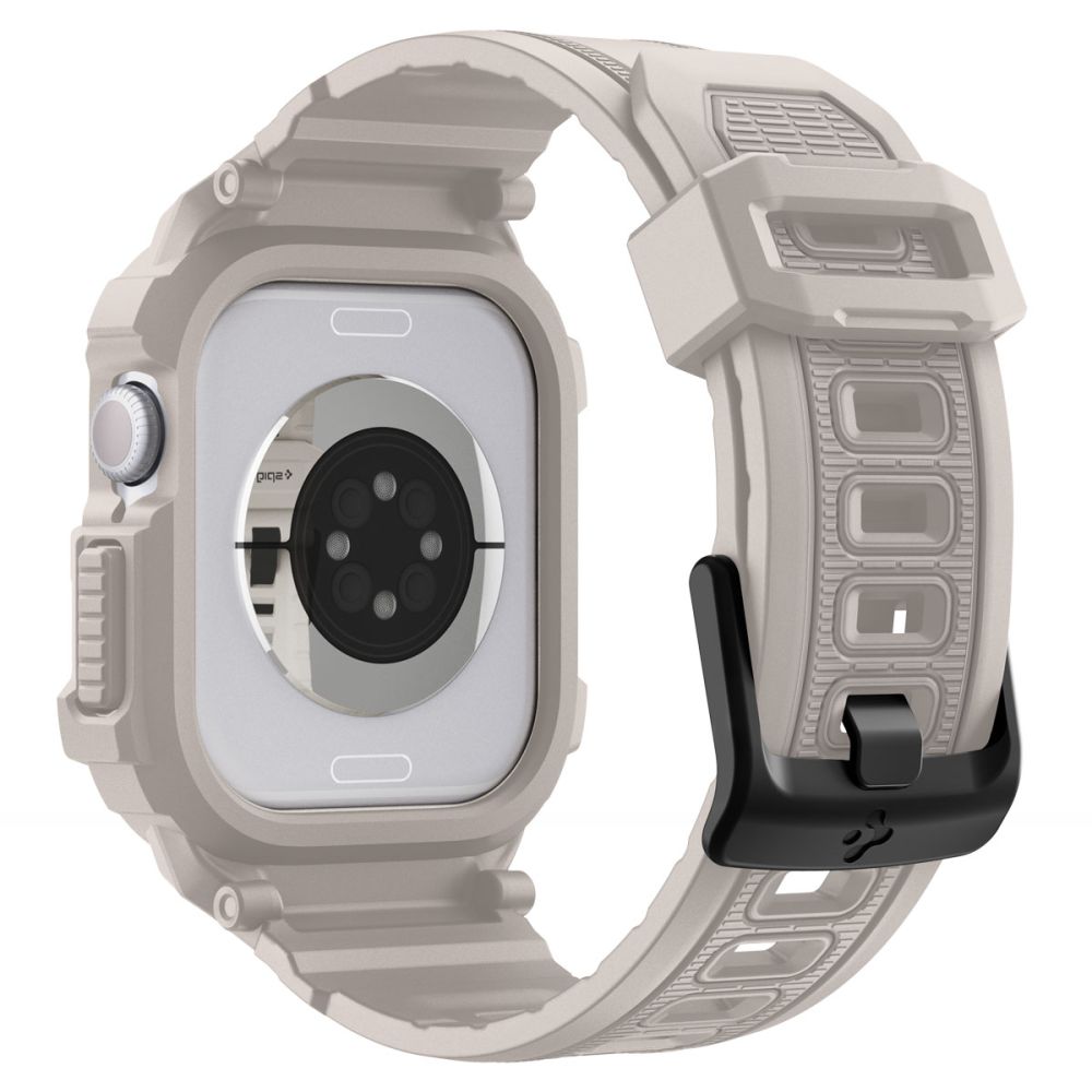 Spigen Spigen Apple Watch 11/10 46 mm Skal/Armband Rugged Armor 'Pro' - Teknikhallen.se