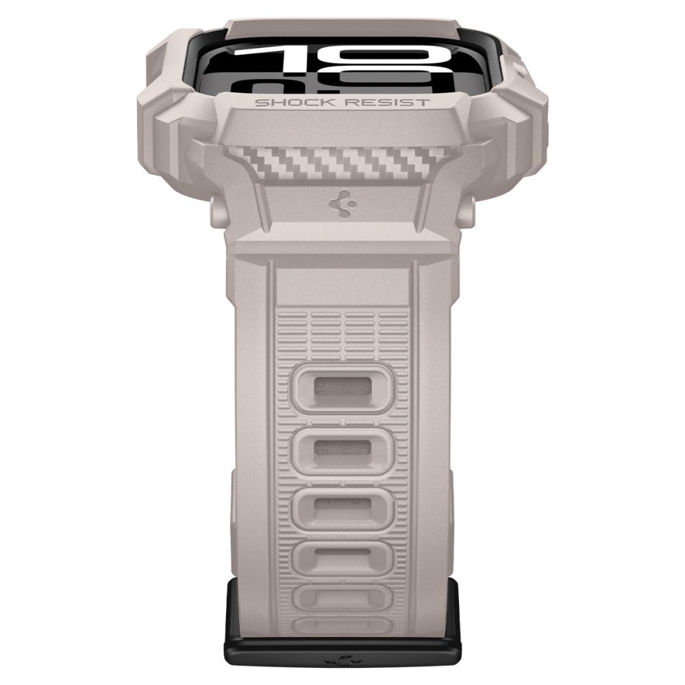 Spigen Spigen Apple Watch 11/10 46 mm Skal/Armband Rugged Armor 'Pro' - Teknikhallen.se