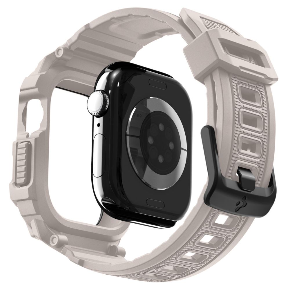 Spigen Spigen Apple Watch 11/10 46 mm Skal/Armband Rugged Armor 'Pro' - Teknikhallen.se