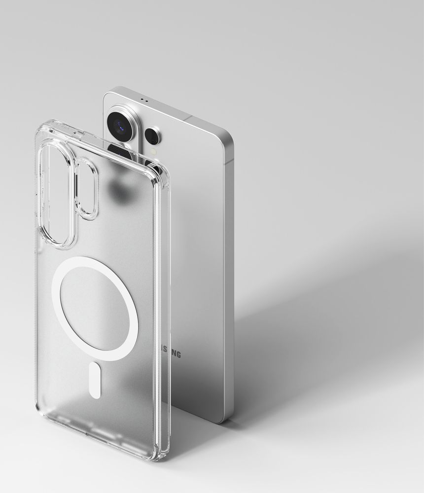 Ringke Ringke Galaxy S26 Ultra Skal MagSafe Fusion Matt Transparent - Teknikhallen.se