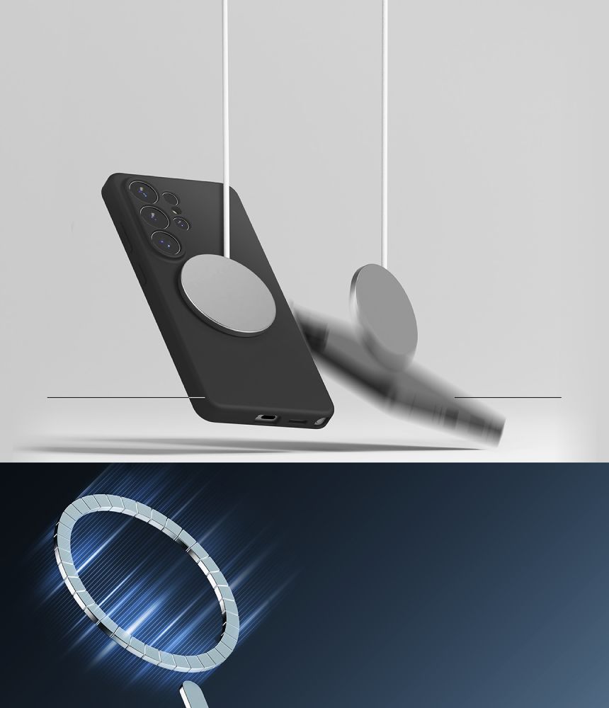 Ringke Ringke Galaxy S26 Ultra Skal MagSafe Silicone Svart - Teknikhallen.se