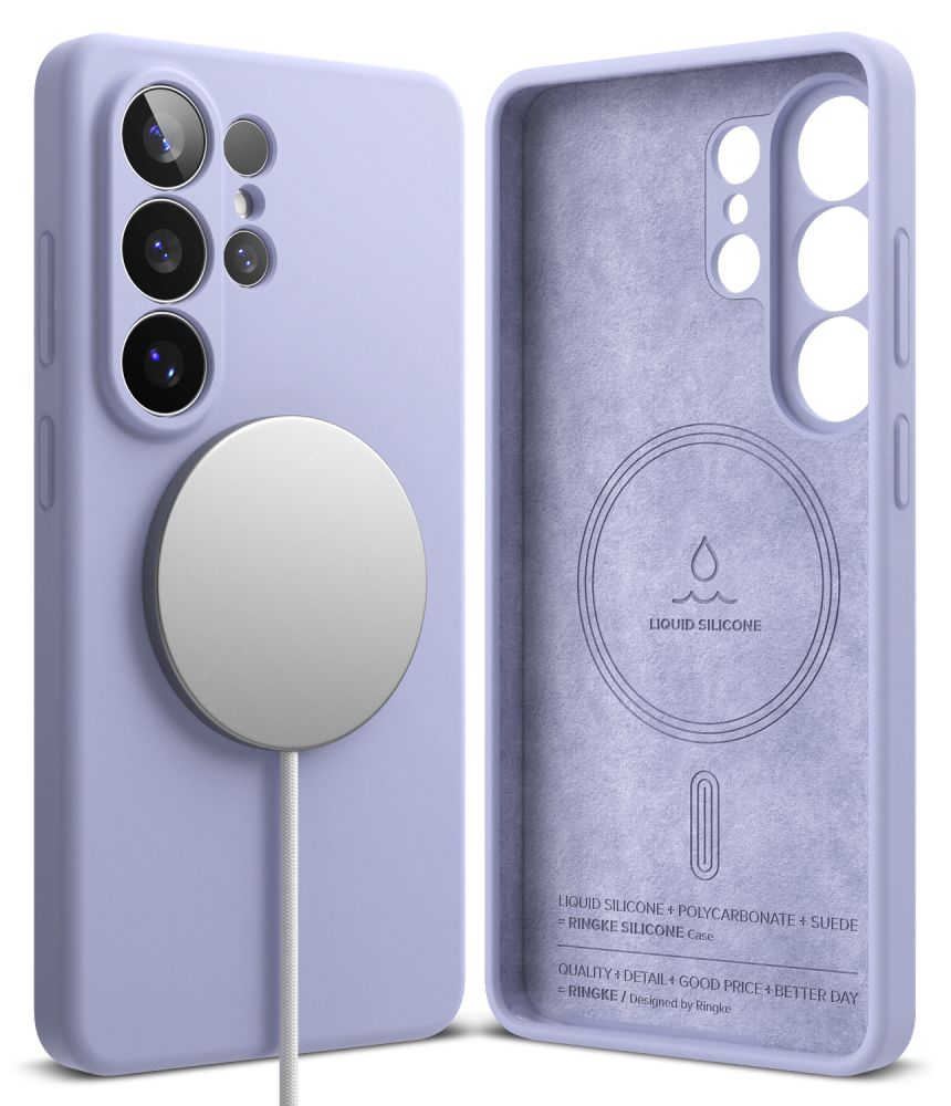 Ringke Ringke Galaxy S26 Ultra Skal MagSafe Silicone Lavender - Teknikhallen.se