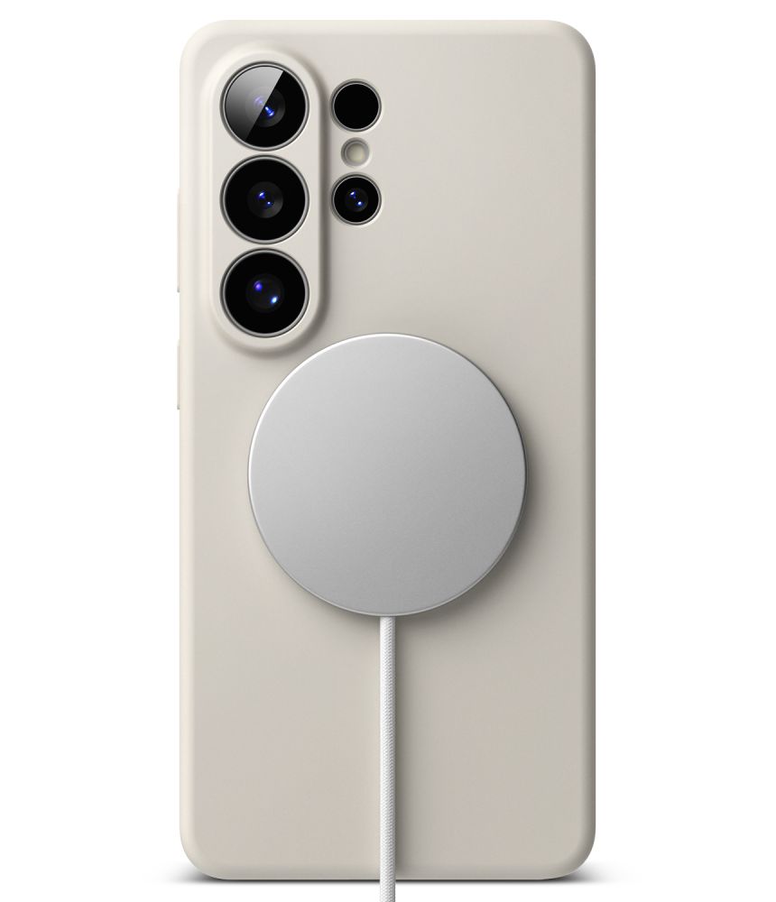 Ringke Ringke Galaxy S26 Ultra Skal MagSafe Silicone Stone - Teknikhallen.se