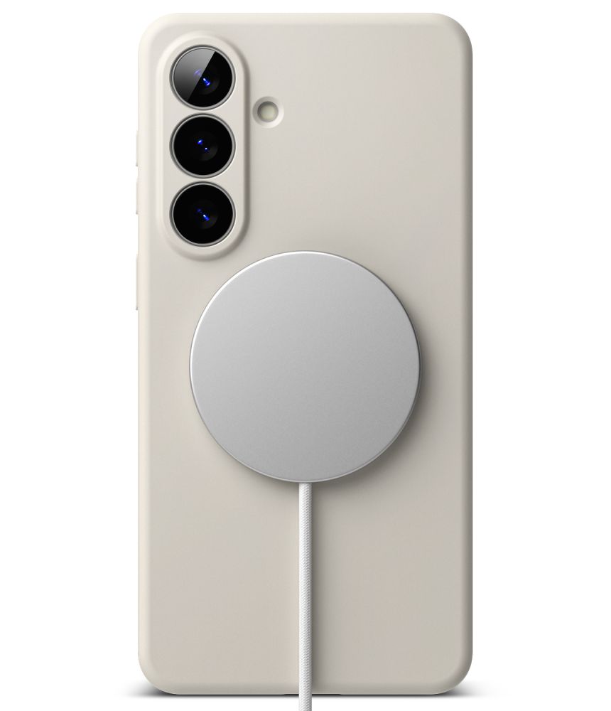 Ringke Ringke Samsung Galaxy S26 Plus Skal MagSafe Silicone Stone - Teknikhallen.se