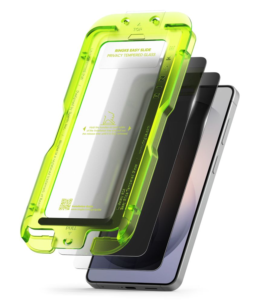 Ringke Ringke Galaxy S26 Plus 2-PACK Easy Slide Skärmskydd Härdat Glas - Teknikhallen.se