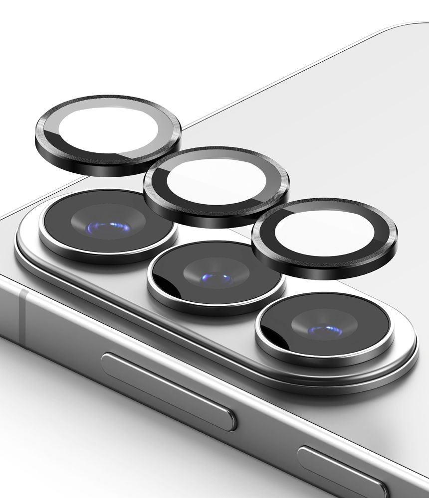 Ringke Ringke Galaxy S26/S26 Plus 2-PACK Linsskydd Härdat Glas Svart - Teknikhallen.se