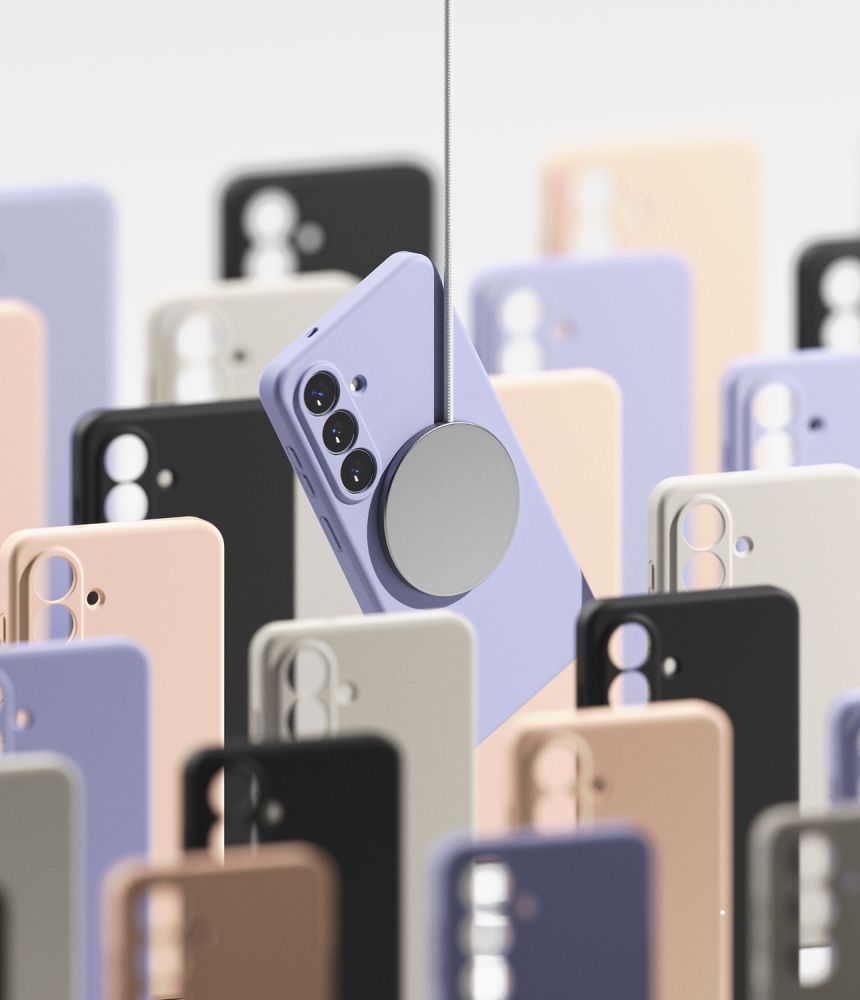 Ringke Ringke Samsung Galaxy S26 Skal MagSafe Silicone Svart - Teknikhallen.se