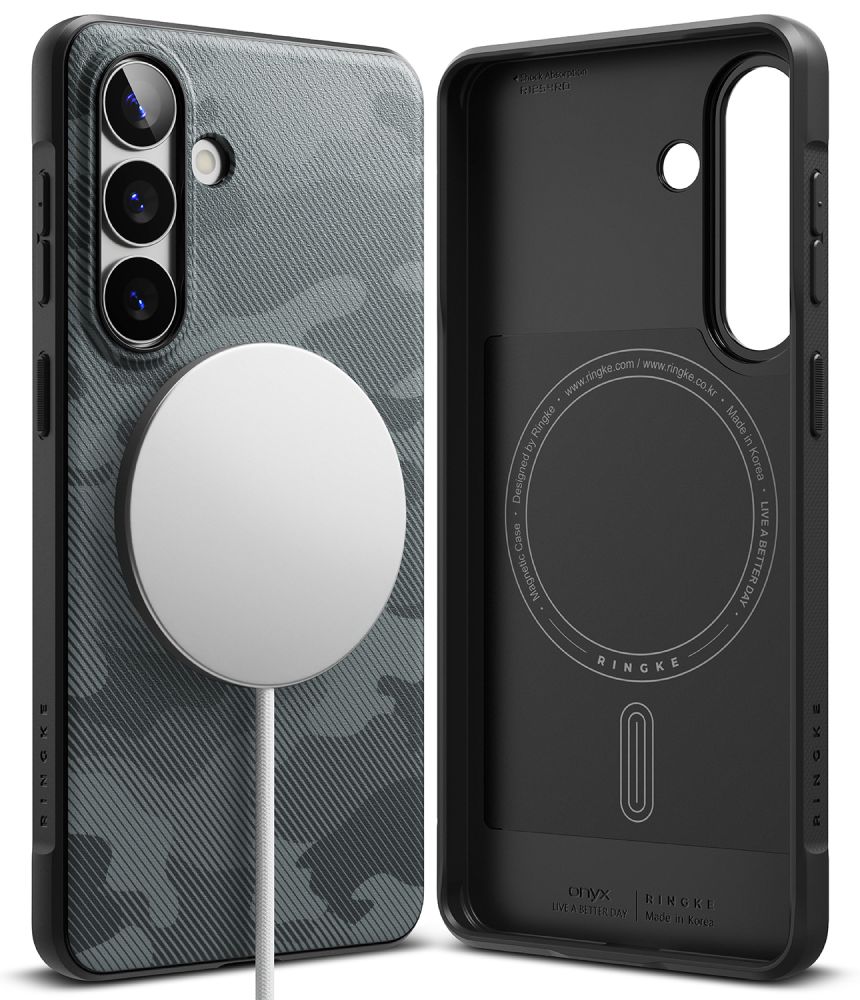 Ringke Ringke Samsung Galaxy S26 Skal MagSafe Onyx Camo Svart - Teknikhallen.se