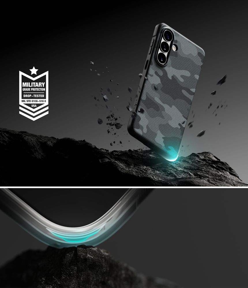 Ringke Ringke Samsung Galaxy S26 Skal MagSafe Onyx Camo Svart - Teknikhallen.se