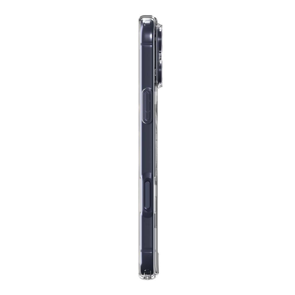 Spigen Spigen iPhone 17 Pro Max Skal MagSafe Ultra Hybrid Clear / Deep Blue - Teknikhallen.se