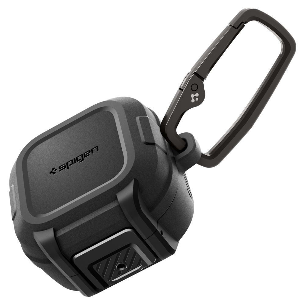 Spigen Spigen Galaxy Buds 4 / 4 Pro Skal LockFit Matt Svart - Teknikhallen.se
