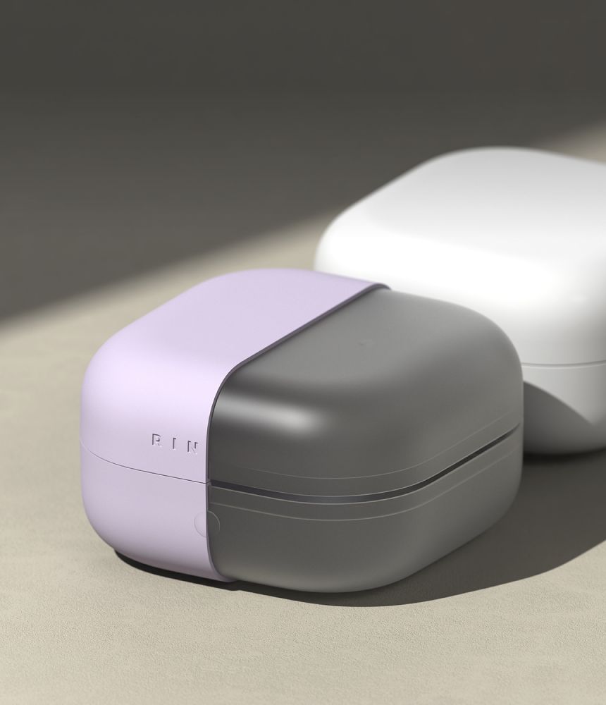 Ringke Ringke Galaxy Buds 4 / 4 Pro Skal Silikon Ljus Lila - Teknikhallen.se