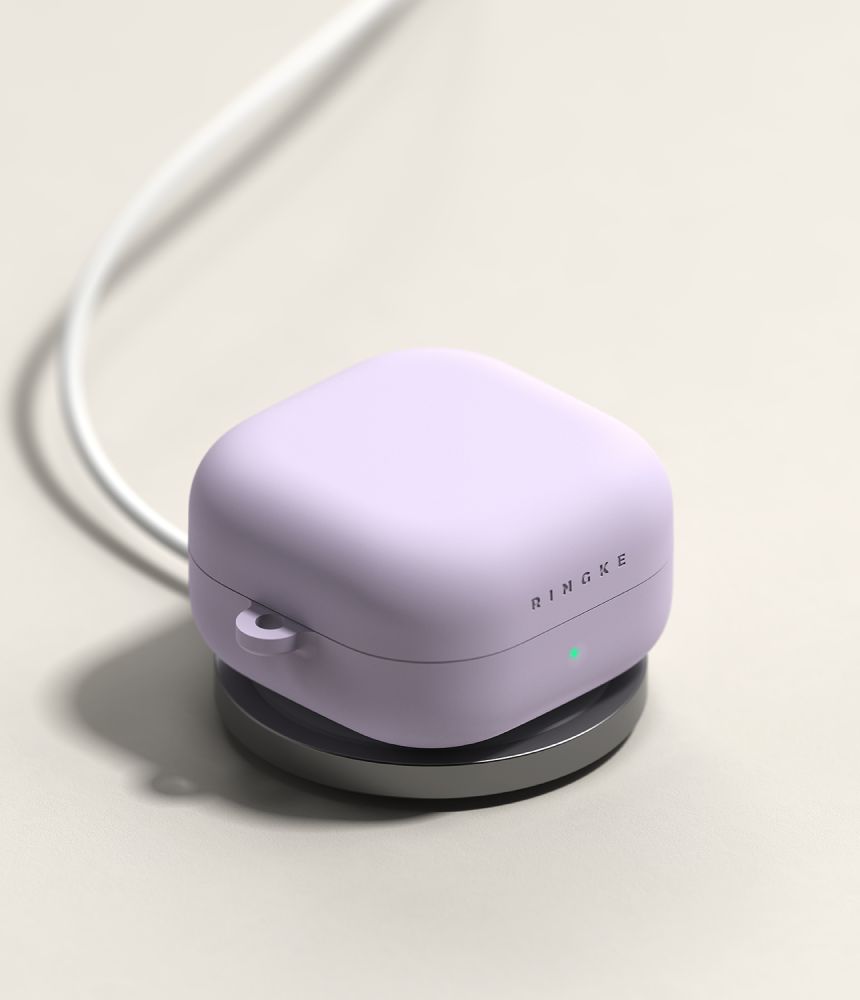 Ringke Ringke Galaxy Buds 4 / 4 Pro Skal Silikon Ljus Lila - Teknikhallen.se