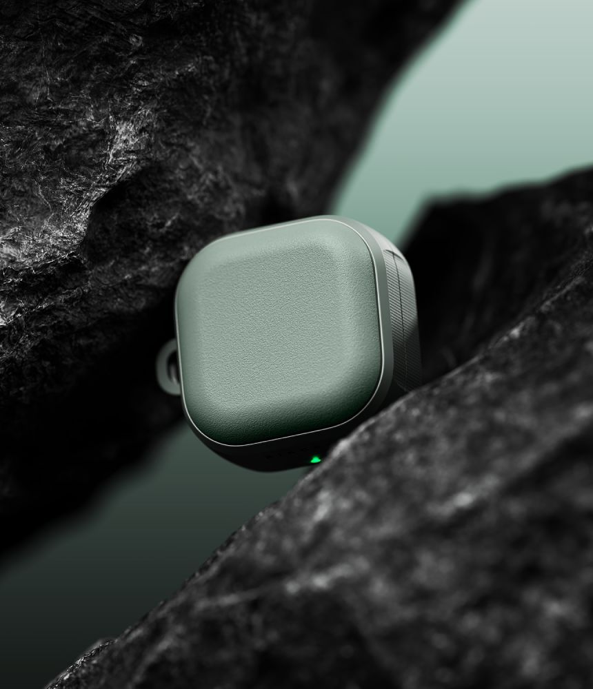 Ringke Ringke Galaxy Buds 4 / 4 Pro Skal MagSafe Onyx Sage Green - Teknikhallen.se