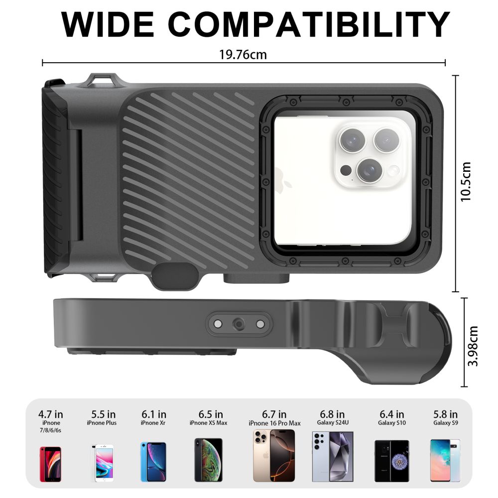 Tech-Protect Tech-Protect Universal IPX8 Pro Dykning Vattentätt Fodral - Teknikhallen.se