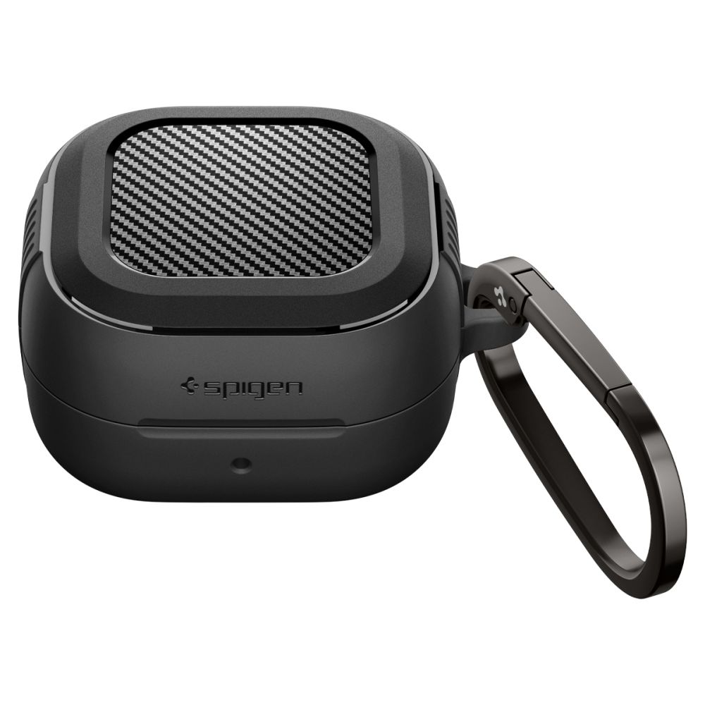 Spigen Spigen Galaxy Buds 4 / 4 Pro Skal Rugged Armor Matt Svart - Teknikhallen.se