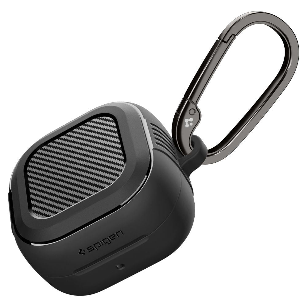 Spigen Spigen Galaxy Buds 4 / 4 Pro Skal Rugged Armor Matt Svart - Teknikhallen.se